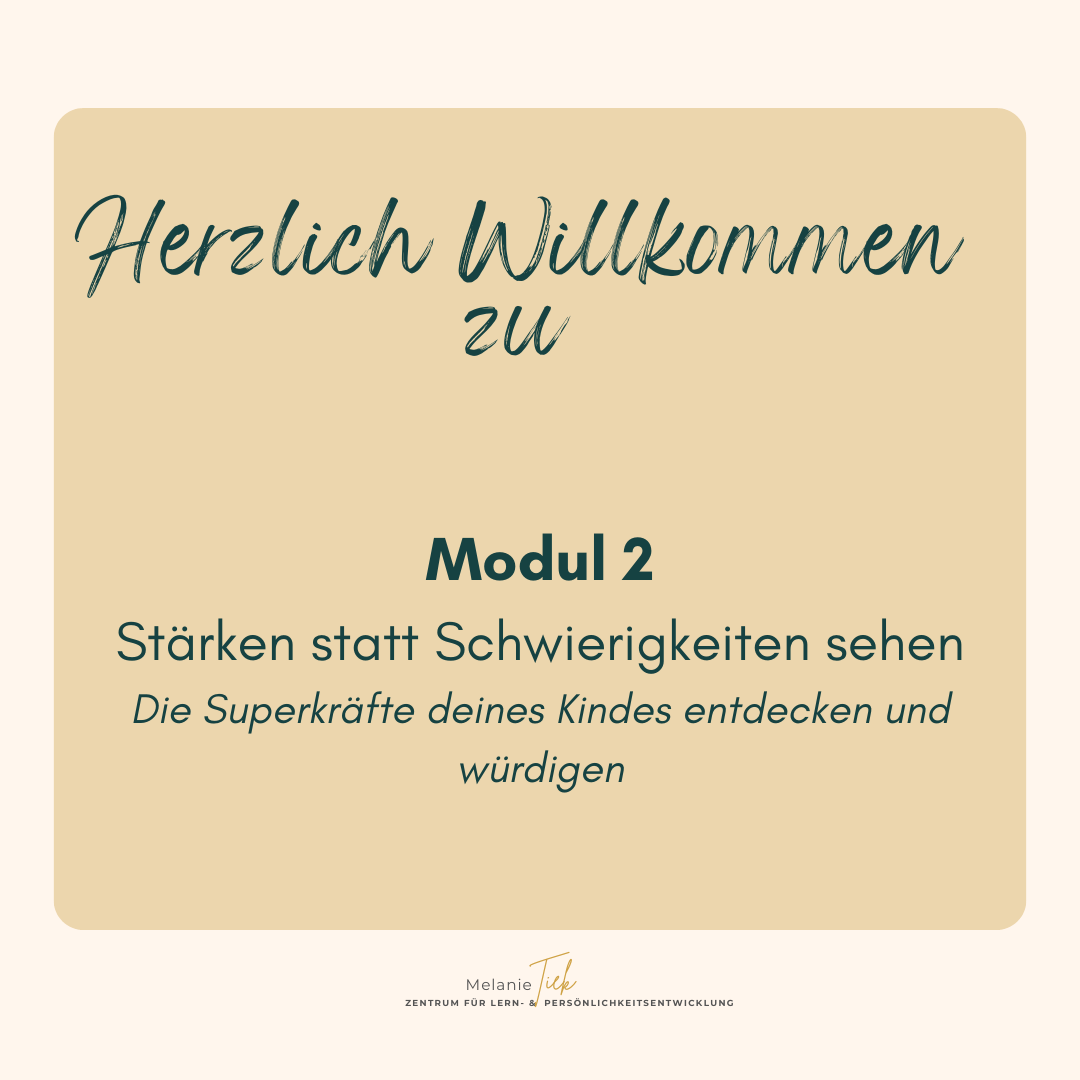 Bild zur Begrüßung im Modul 1 des Online-Workshops "Stress-runter - jetzt" für Eltern von Kindern mit neurodivergenten Lernwegen