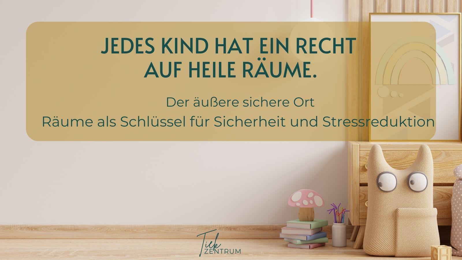 Warm gestaltete Kinderecke mit Spielmaterialien; symbolisiert heile Räume als Konzept aus der Traumapädagogik, die Kindern Sicherheit, Orientierung und Geborgenheit vermitteln.
