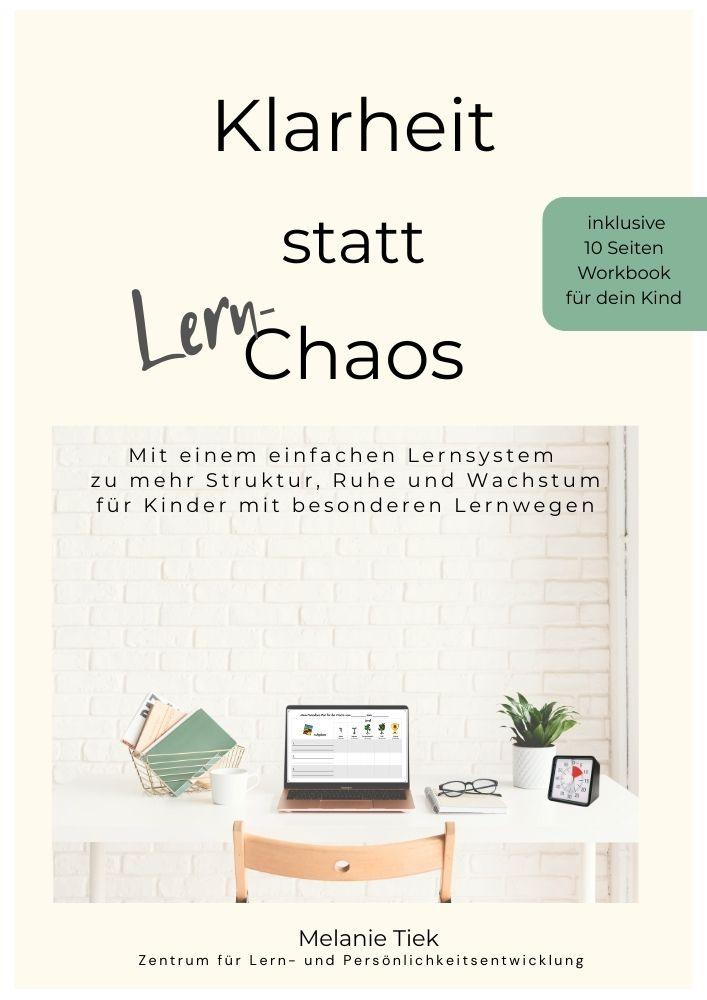 Cover des Minibuchs „Klarheit statt Lernchaos“ – ein erster Schritt zu mehr Orientierung im Lernalltag