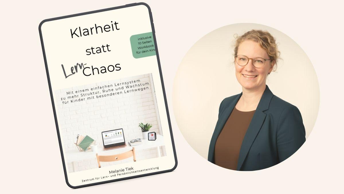 Alltagstaugliches Lernsystem mit Buchcover und kurzer Beschreibung für stressfreie Lernzeiten